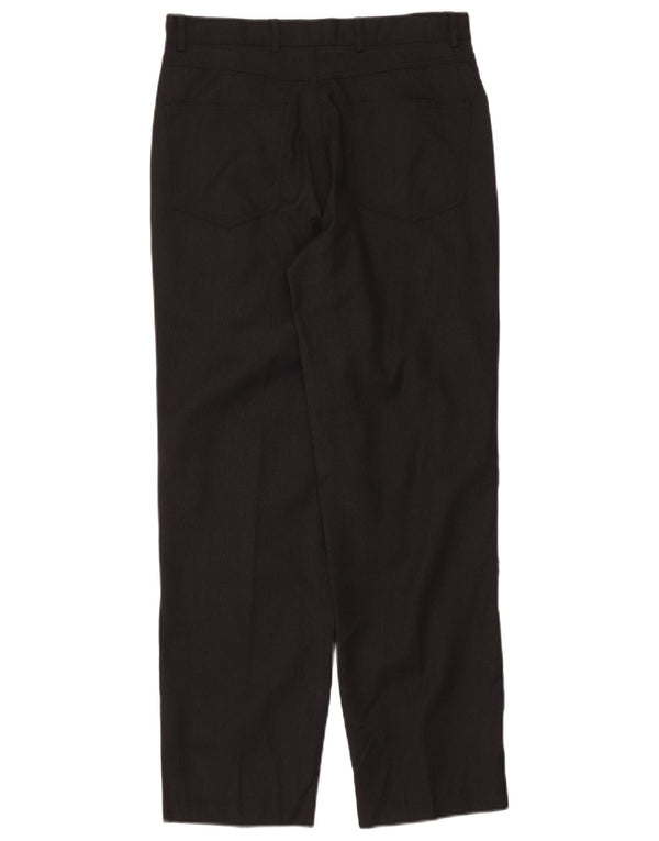 Pantaloni casual dritti da uomo Amerigo Vespucci IT 46 Small W30 L30 Nero