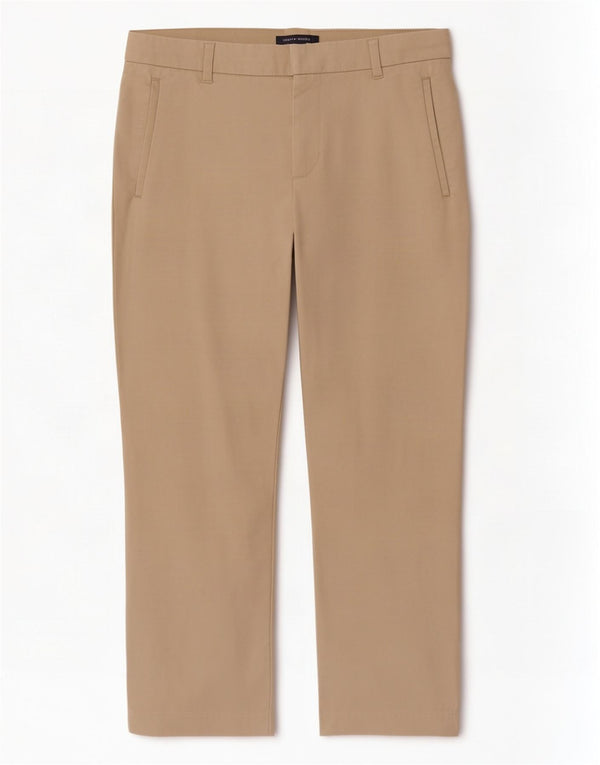 Pantaloni corti dritti da donna Tommy Hilfiger US 6 Medium W30 L24 Beige
