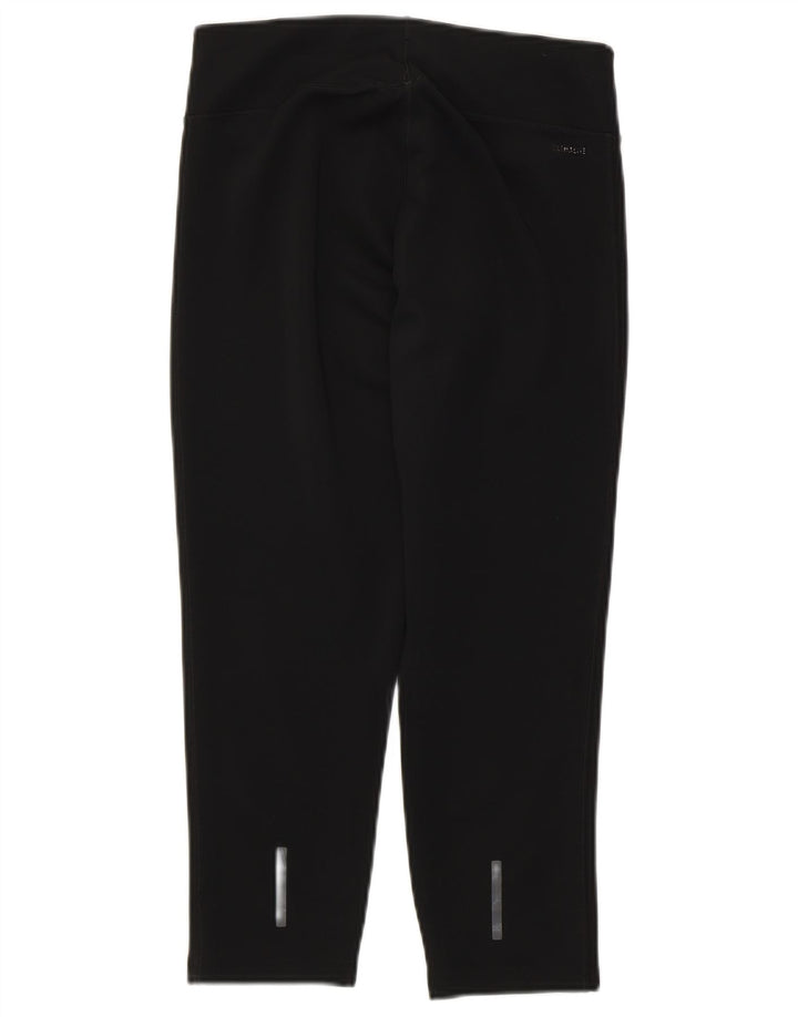 Leggings Adidas Climalite Capri da donna UK 8/10 piccolo nero