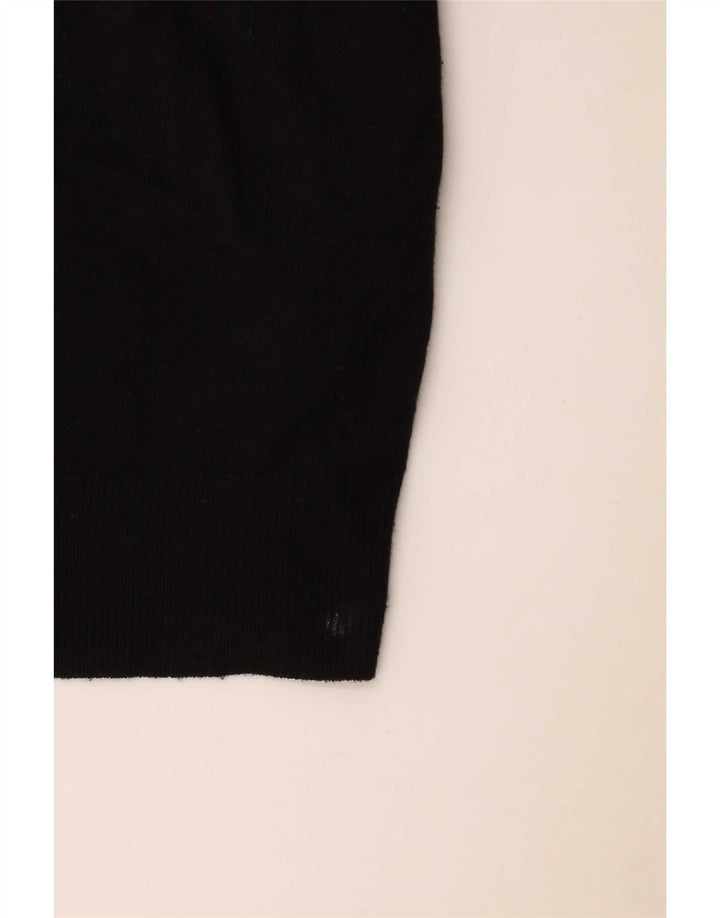 Maglione cardigan da donna Marks & Spencer UK 14 Viscosa nera media