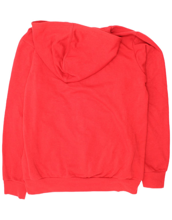 Felpa con cappuccio grafica Champion da bambino 13-14 anni XL in cotone rosso