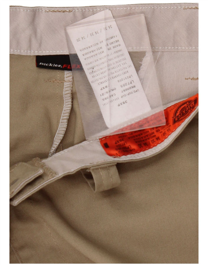 DICKIES Pantaloni cargo dritti da uomo W34 L30 Poliestere beige