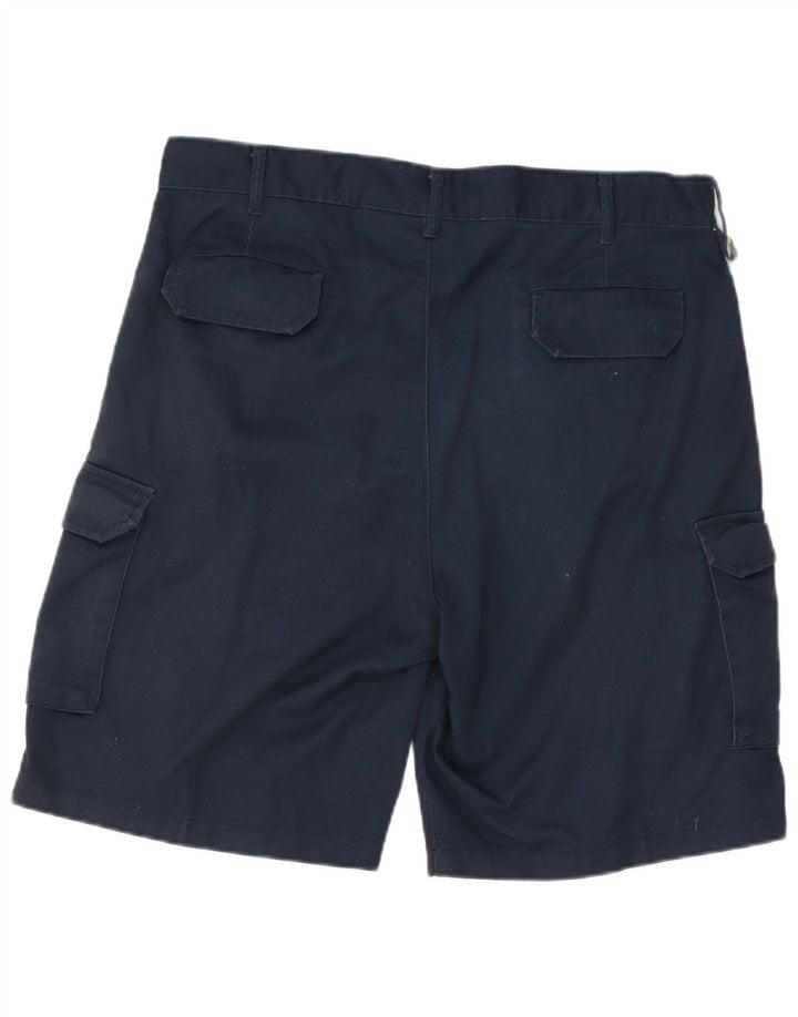 Pantaloncini cargo da uomo Dickies W36 Large blu navy in poliestere