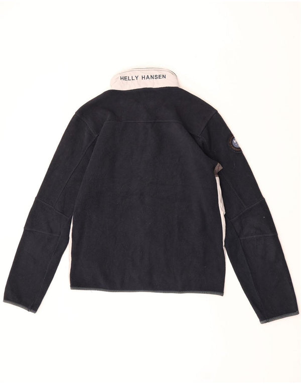 Giacca in pile grafica da uomo Helly Hansen UK 40 Large Blu Navy Colourblock