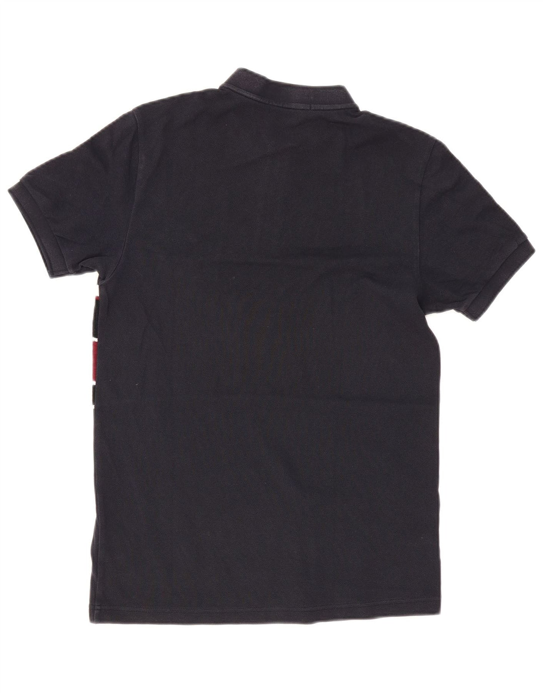 Polo da uomo Fred Perry piccola in cotone color block blu navy