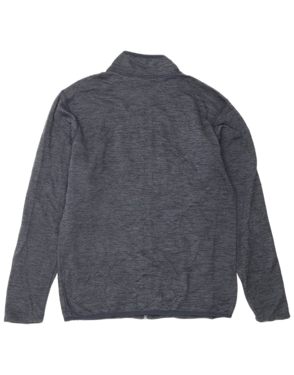 THE NORTH FACE Giacca da tuta da uomo piccola in poliestere screziato blu navy