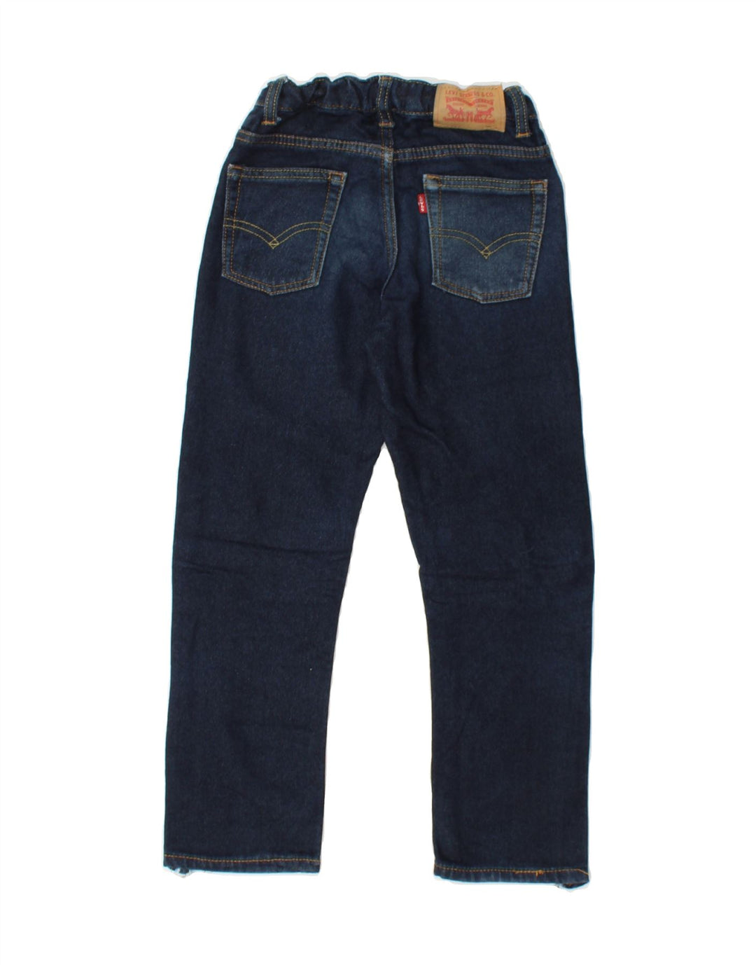 LEVI'S Boys 511 Slim Jeans 6-7 Years W24 L21 Navy Blue Cotton Vintage Levi's and Second-Hand Levi's from Messina Hembry 