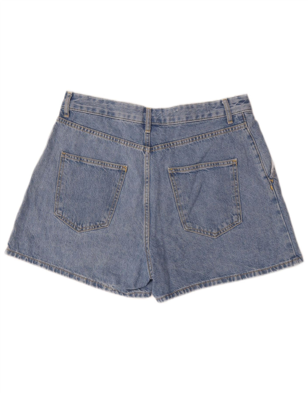 Pantaloncini di jeans da donna Zara medi W30 cotone blu