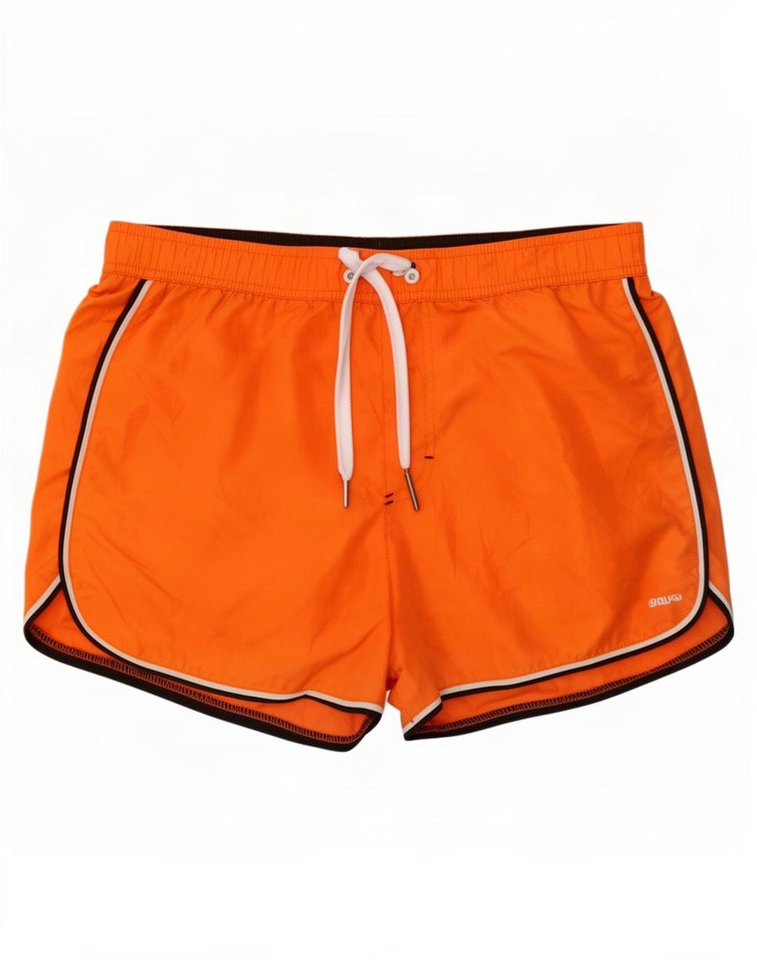 Pantaloncini da bagno da uomo Brugi in poliestere arancione medio