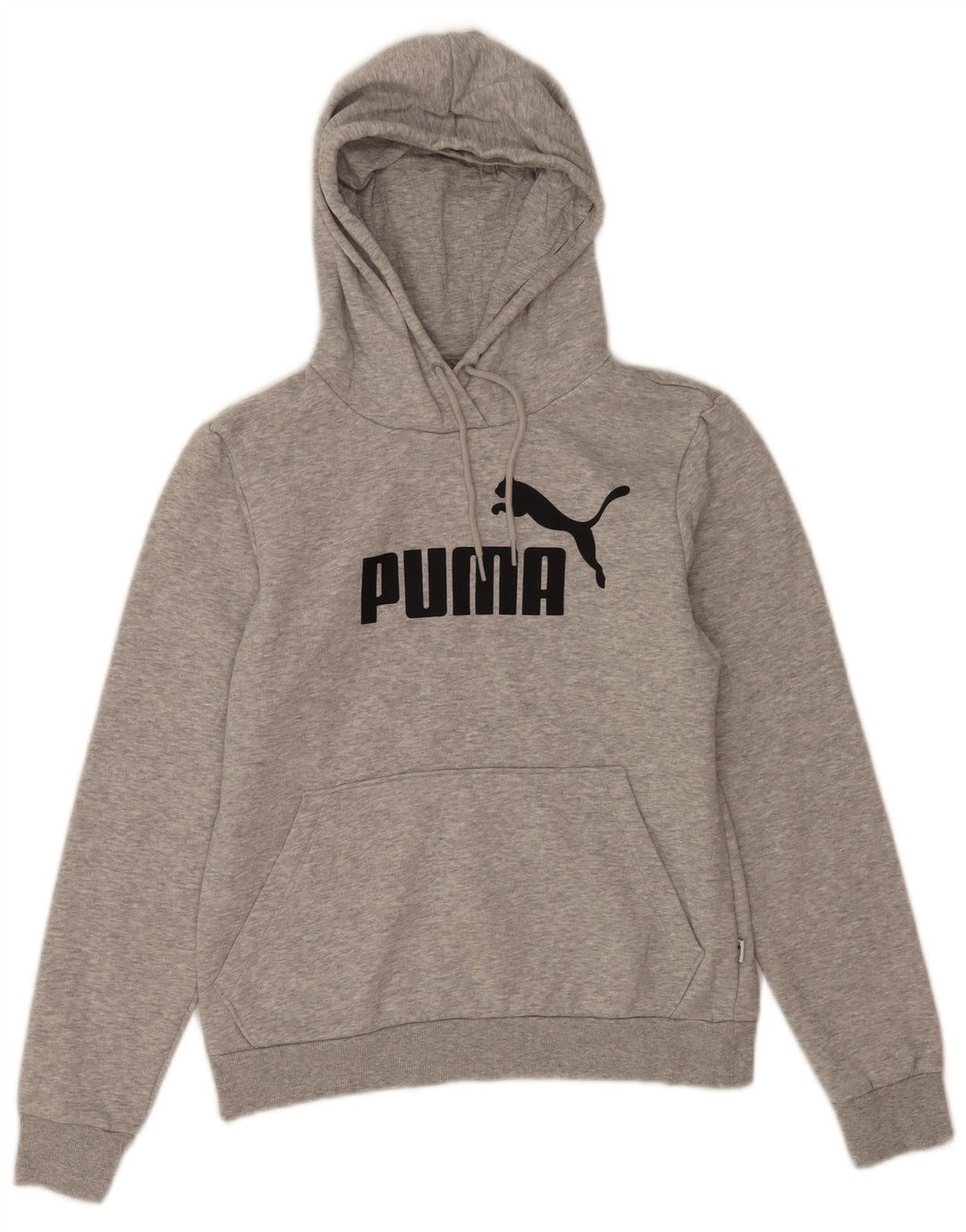 Felpa con cappuccio grafica da donna Puma UK 12 Poliestere chiazzato grigio medio