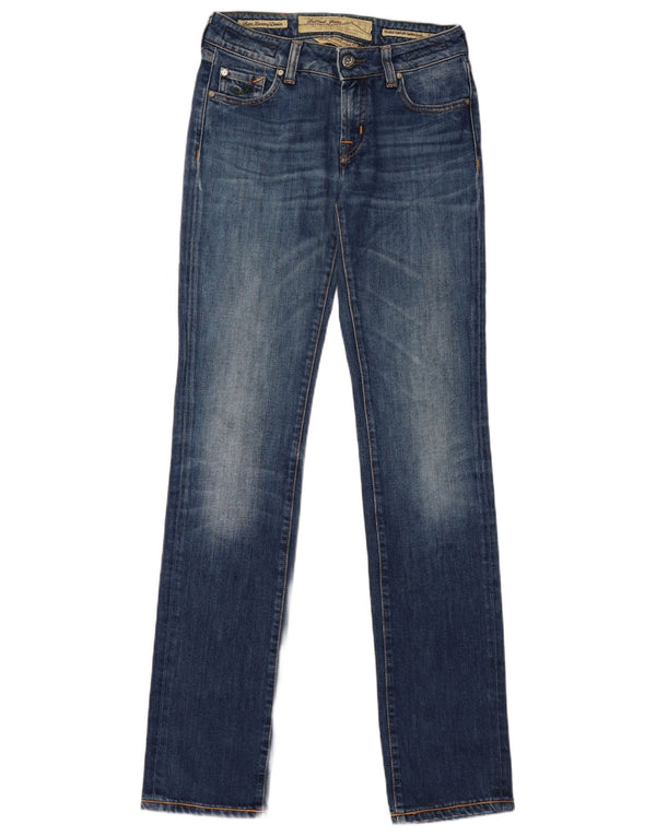 Jeans slim da donna Jacob Cohen W27 L34 cotone blu