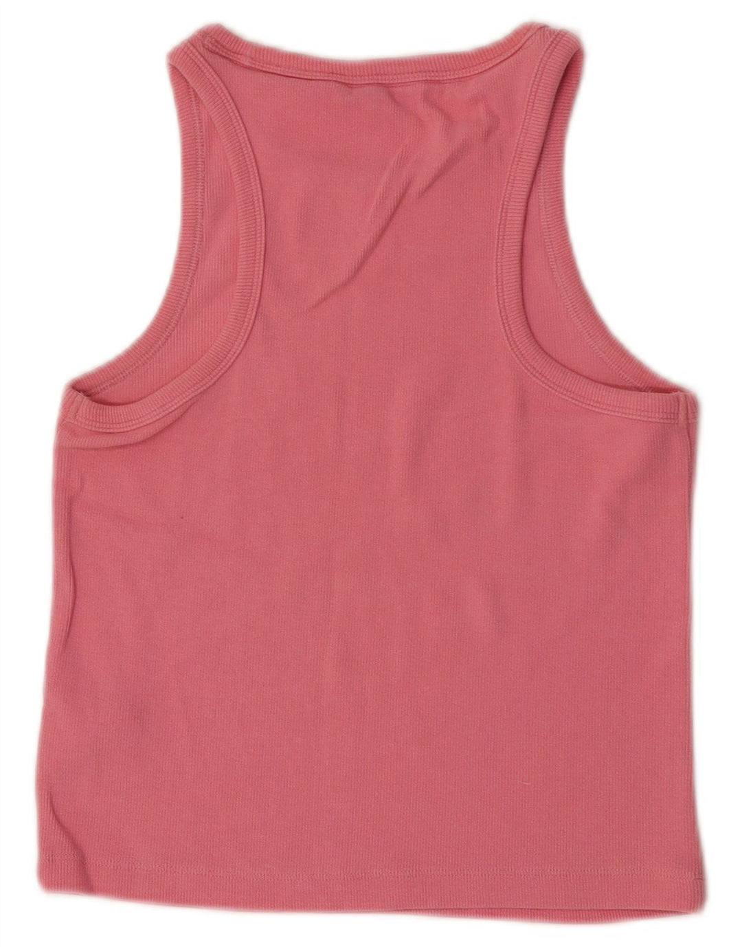 Top corto da donna Tommy Hilfiger UK 12 cotone rosa medio