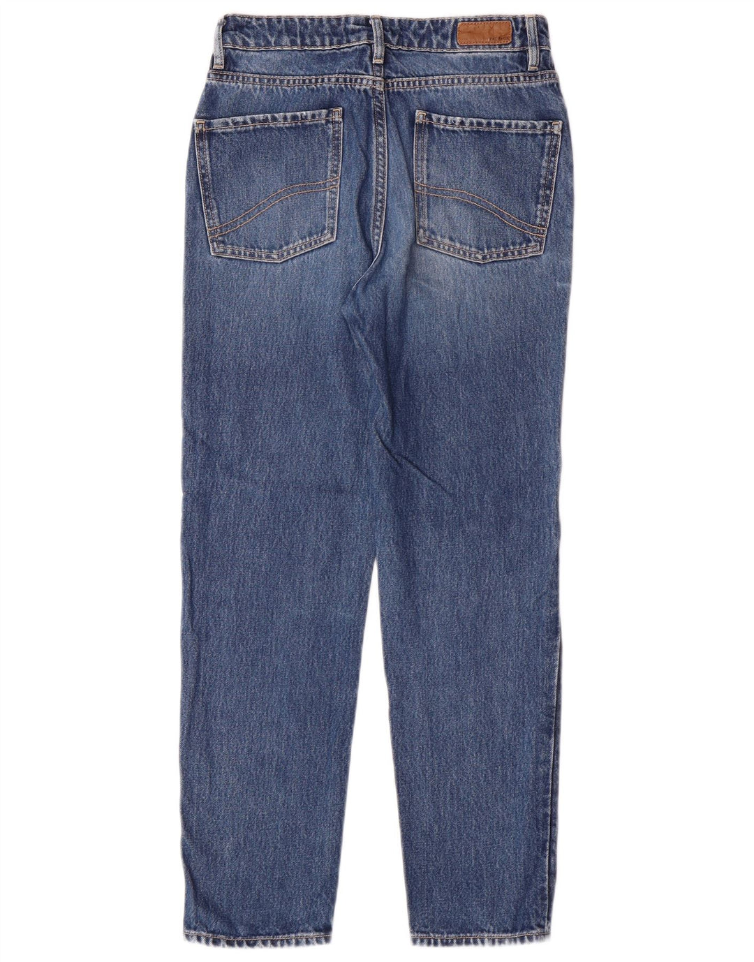 FAT FACE Donna Mom Jean Jeans slim effetto consumato UK 6 XS W26 L26 Cotone blu