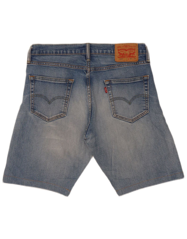 Levi's Mens 504 Denim Shorts W30 Medium Blue