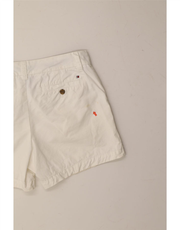TOMMY HILFIGER Womens Chino Shorts US 6 Medium W30  White Cotton Vintage Tommy Hilfiger and Second-Hand Tommy Hilfiger from Messina Hembry 