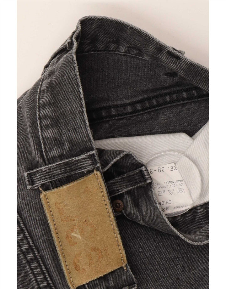 Jeans dritti Chicago da uomo Lee W38 L34 cotone grigio