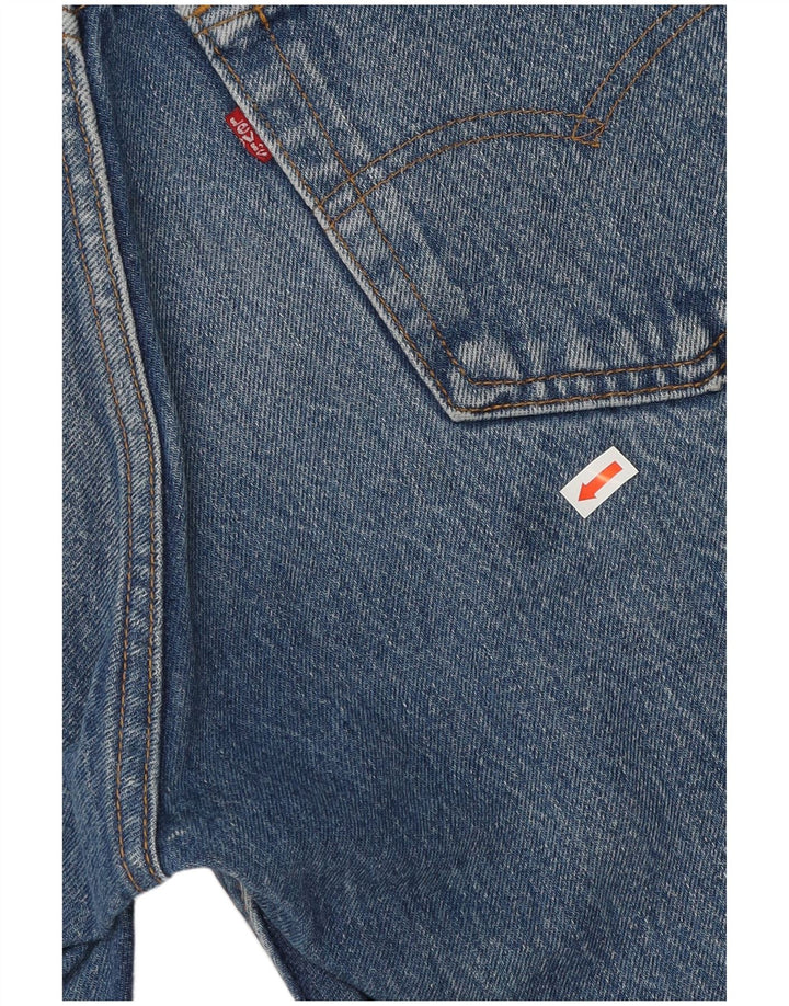LEVI'S Womens 501 Denim Shorts W33 Large  Blue
