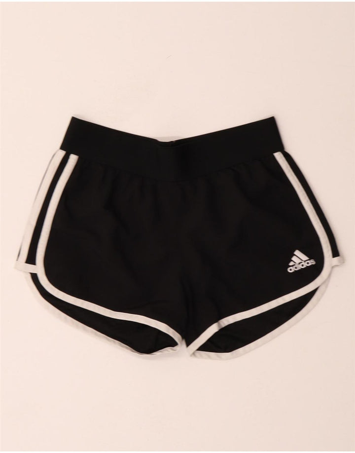 Pantaloncini sportivi Adidas bambina 11-12 anni poliestere nero