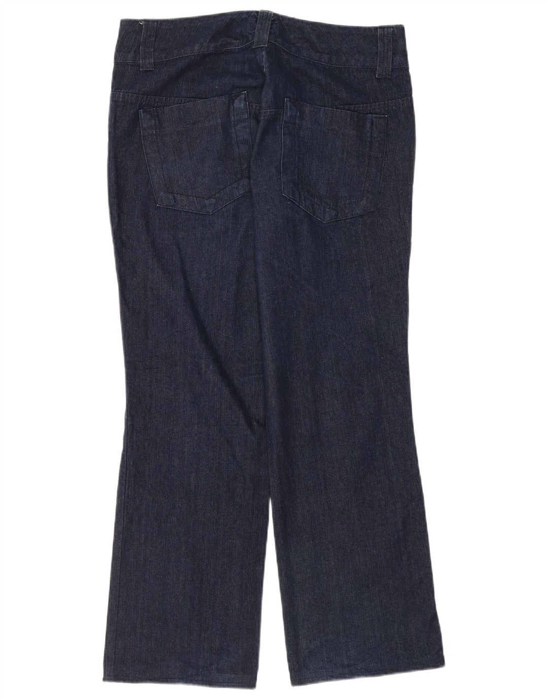 Jeans dritti da donna Sergio Tacchini W31 L30 cotone blu navy