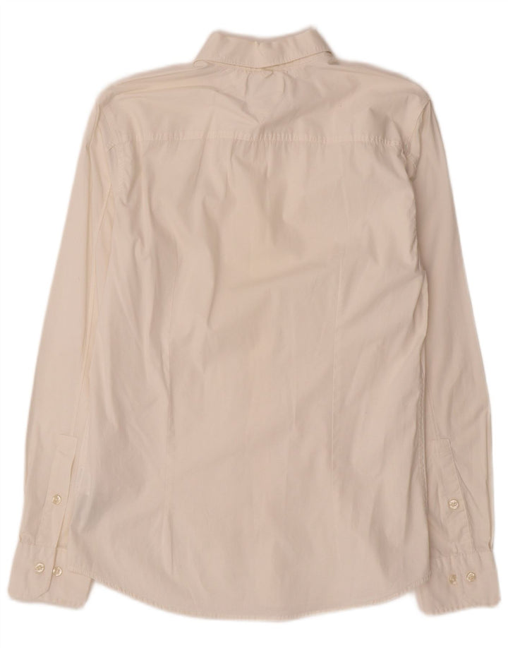 Camicia slim fit da uomo Tommy Hilfiger in cotone bianco medio