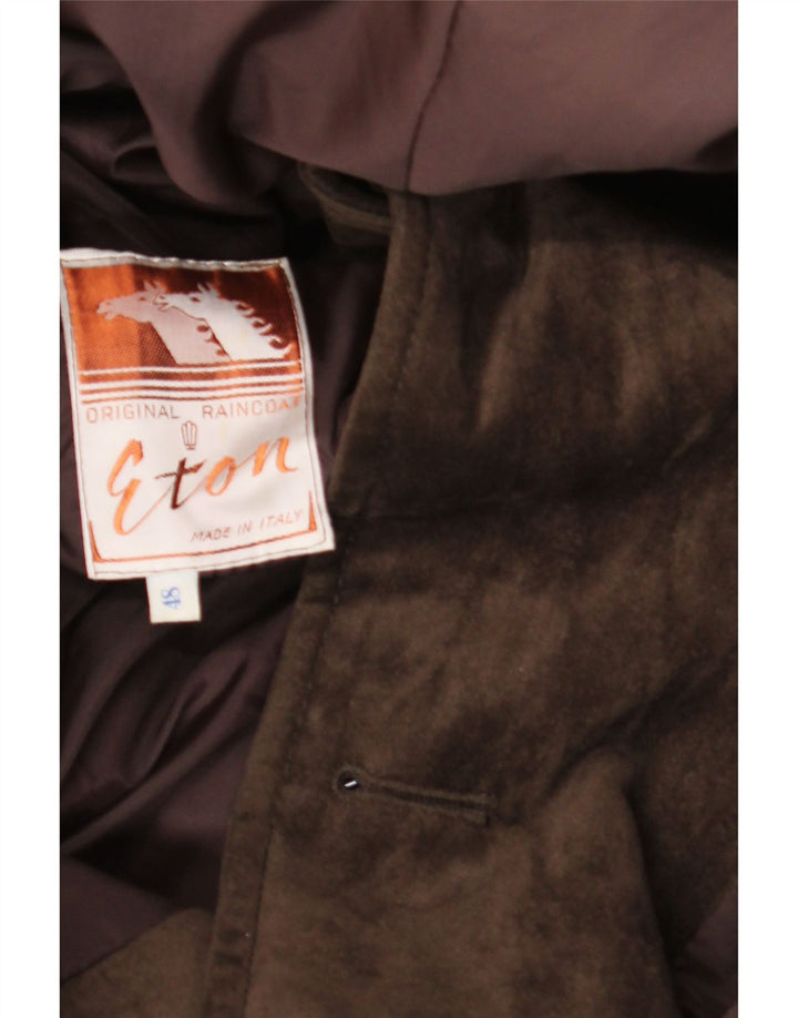 Impermeabile da uomo Eton IT 48 Marrone medio