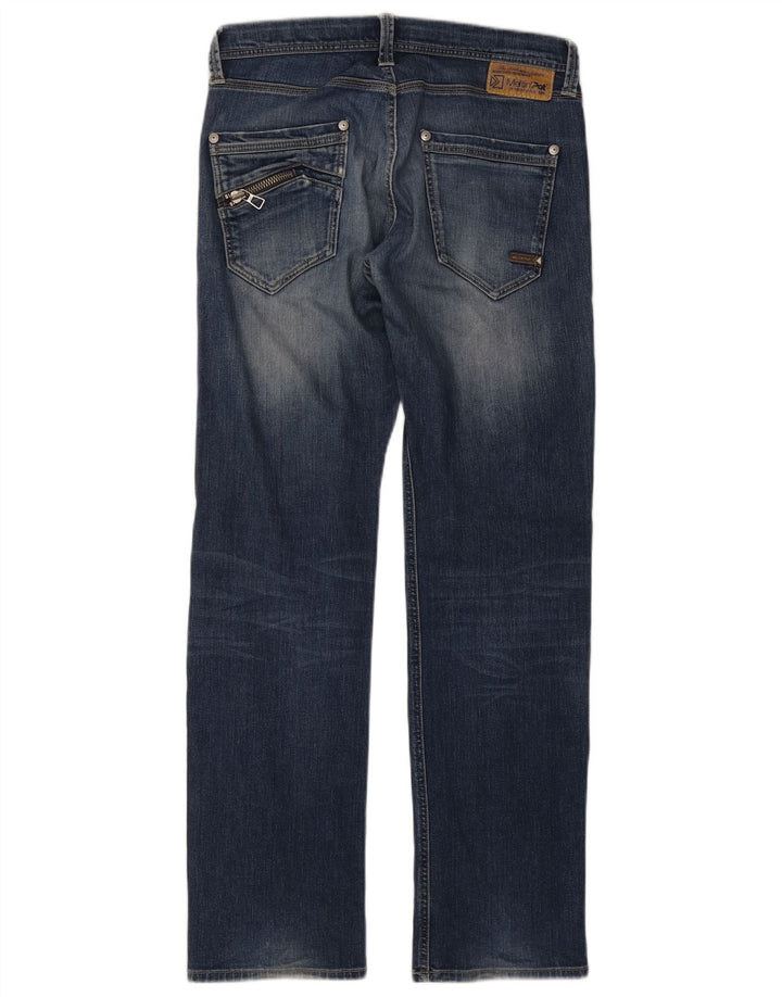 Jeans dritti da donna Meltin' Pot W33 L34 cotone blu