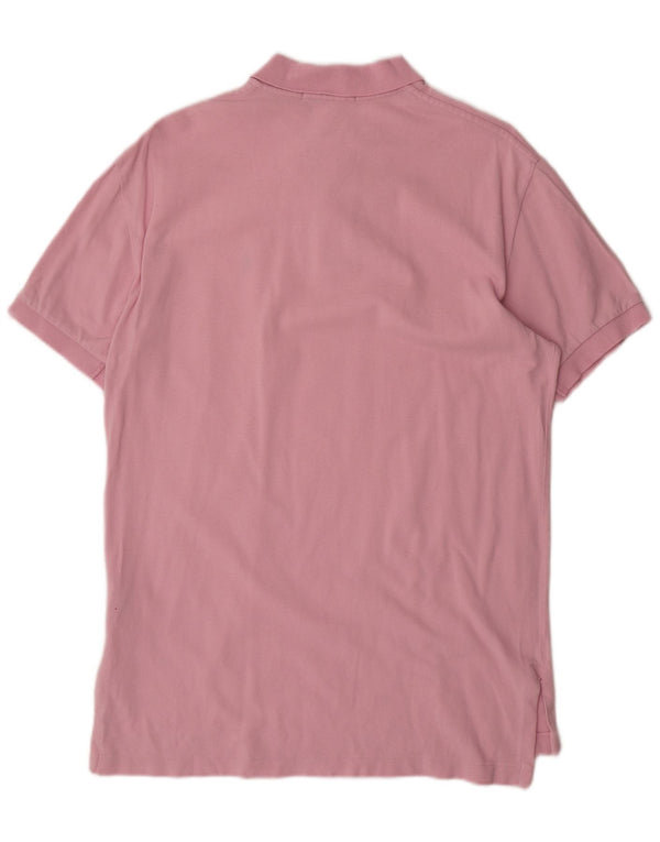 POLO RALPH LAUREN Polo da uomo piccola in cotone rosa