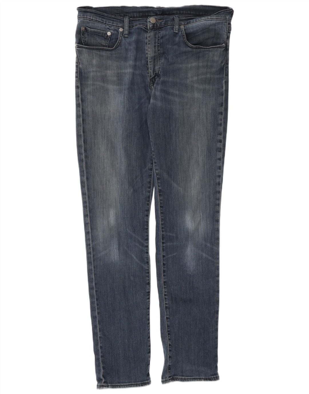 Jeans slim da uomo LEVI'S W36 L32 in cotone blu