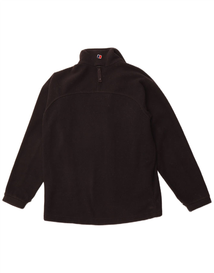 Giacca in pile da uomo BERGHAUS UK 36 piccola poliestere nera