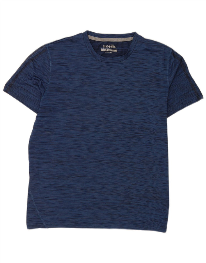 T-shirt da uomo O'Neill Top in poliestere screziato blu medio