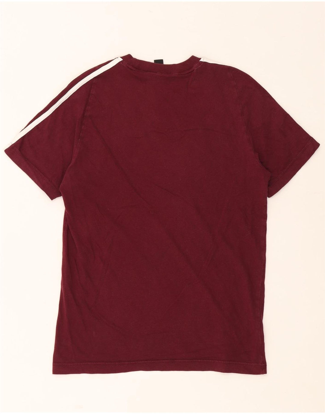 T-shirt ADIDAS da uomo Top piccola marrone in cotone