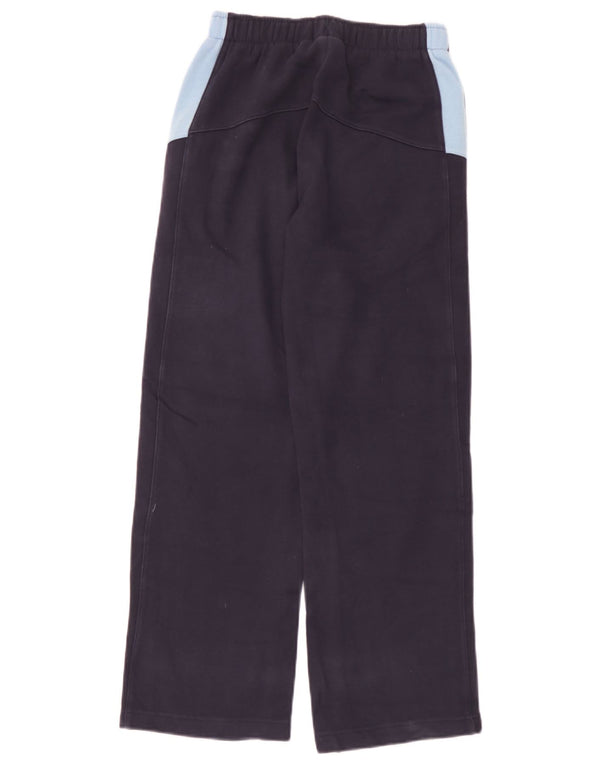 Pantaloni della tuta da ragazzo Puma 11-12 anni in cotone color block blu navy