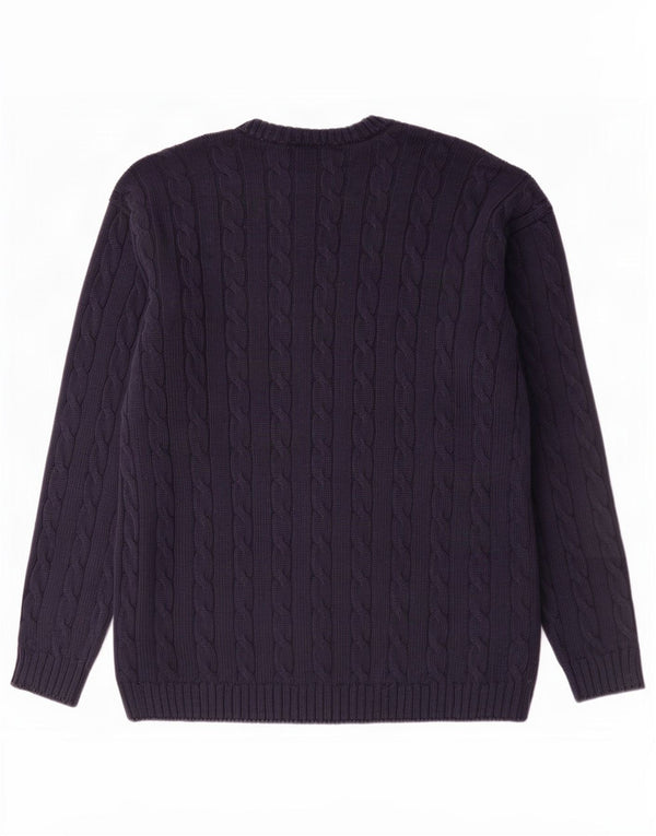 Marks & Spencer da uomo St. Michael girocollo maglione maglione grande blu navy
