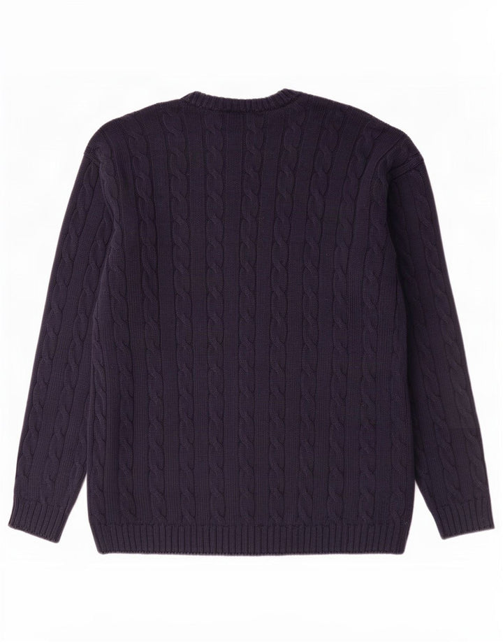 Marks & Spencer da uomo St. Michael girocollo maglione maglione grande blu navy