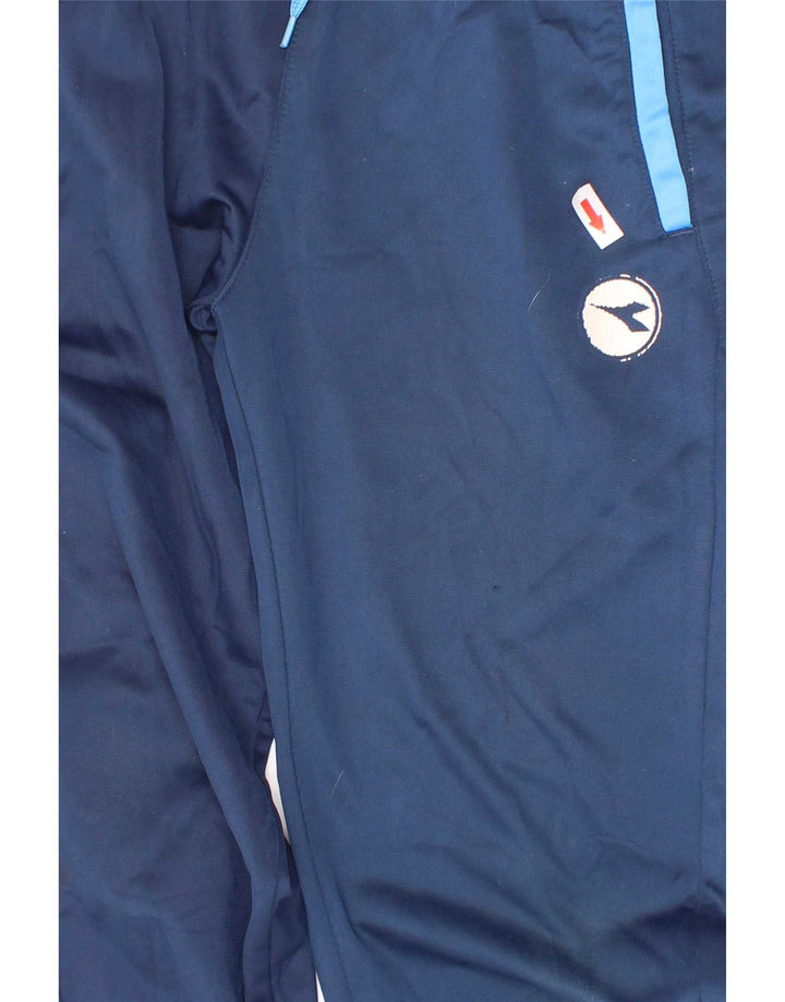 Pantaloni Tuta Bambino Diadora Joggers 9-10 Anni Blu Navy Poliestere