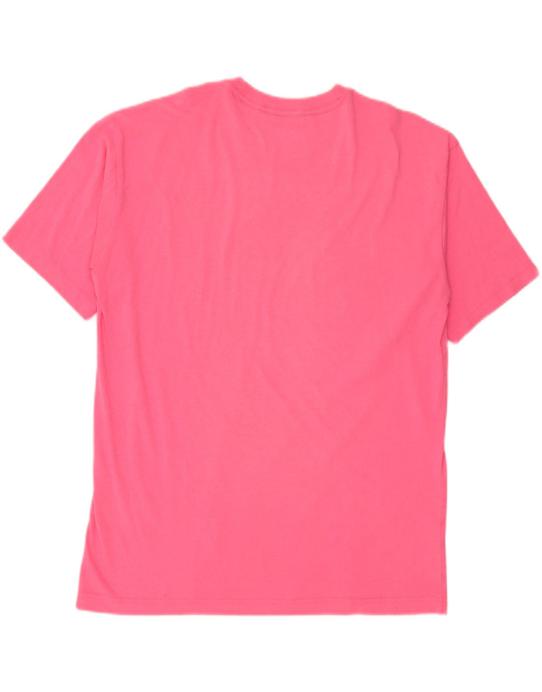 T-shirt grafica da uomo CHAMPION Top in cotone rosa medio