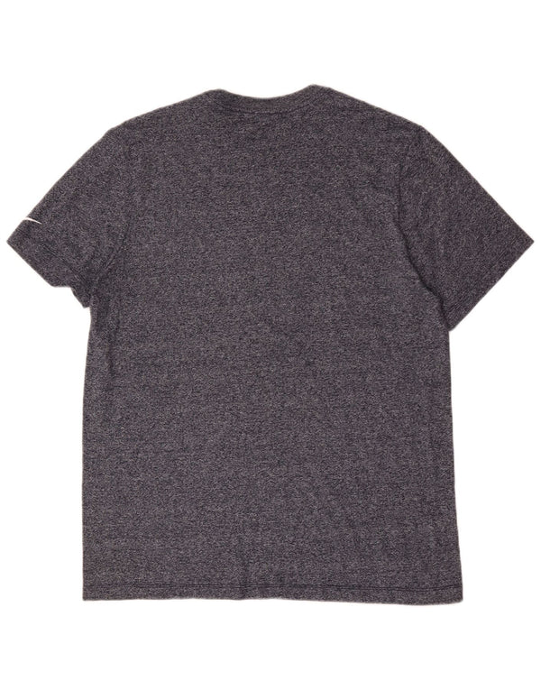 T-shirt grafica da uomo Nike Dallas Cowboys, taglia grande, blu navy screziata