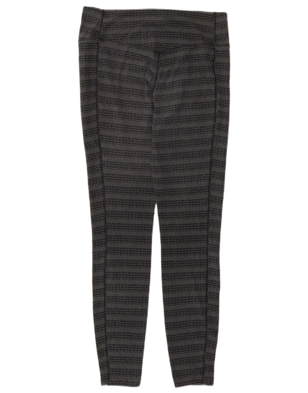 Leggings Nike Dri Fit da donna UK 12 Cotone geometrico grigio medio