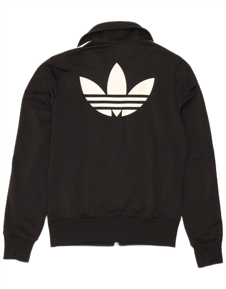 Giacca da ginnastica grafica da donna Adidas EU 38 piccola poliestere nero