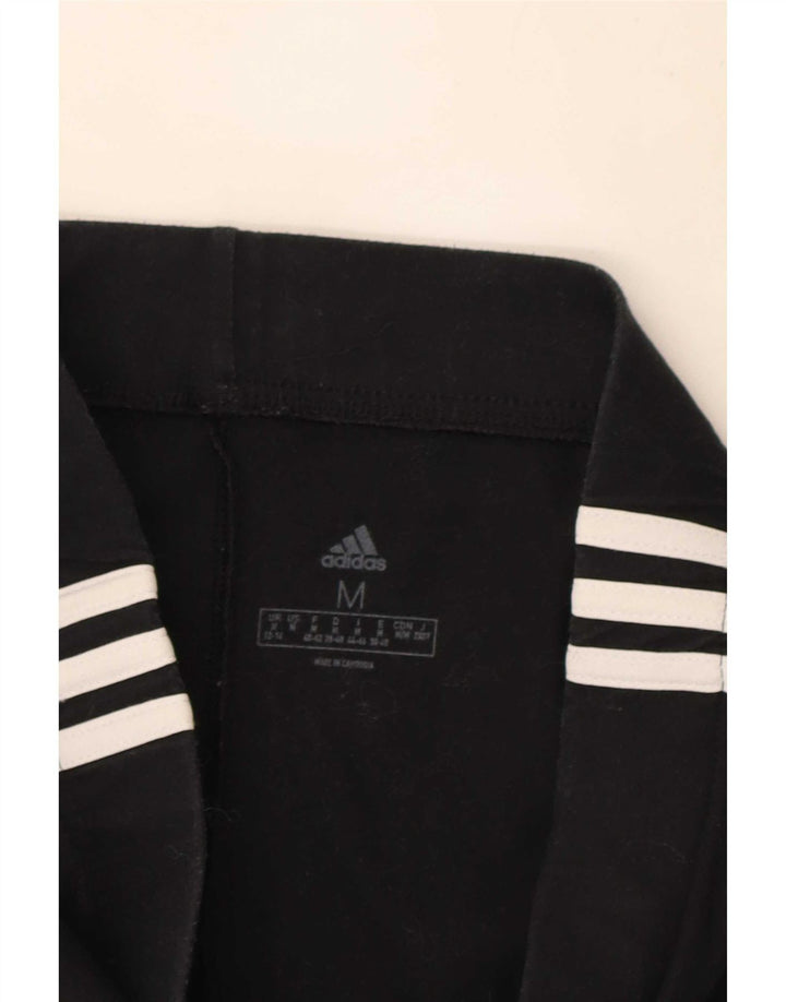 Leggings grafici Adidas da donna UK 12/14 medio nero