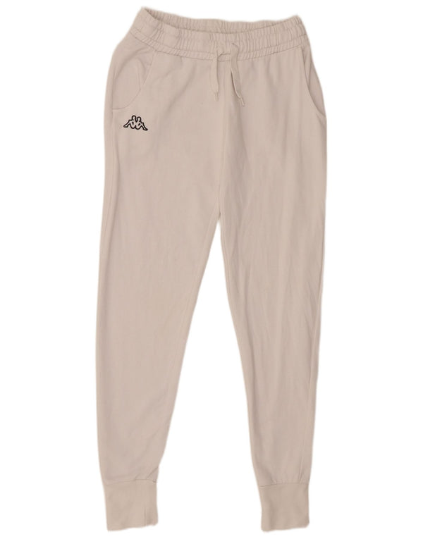 Pantaloni da tuta da donna Kappa Joggers UK 12 Medium White