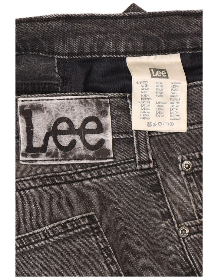 Jeans slim Lee invecchiati Luke da uomo W36 L32 in cotone grigio