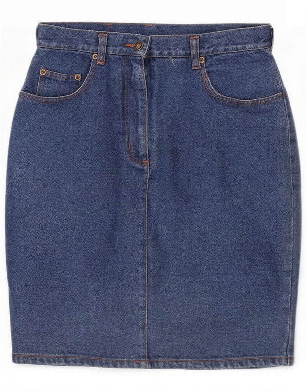 Arizona Jeans Womens Denim Skirt IT 46 Large W30 Blue Cotton