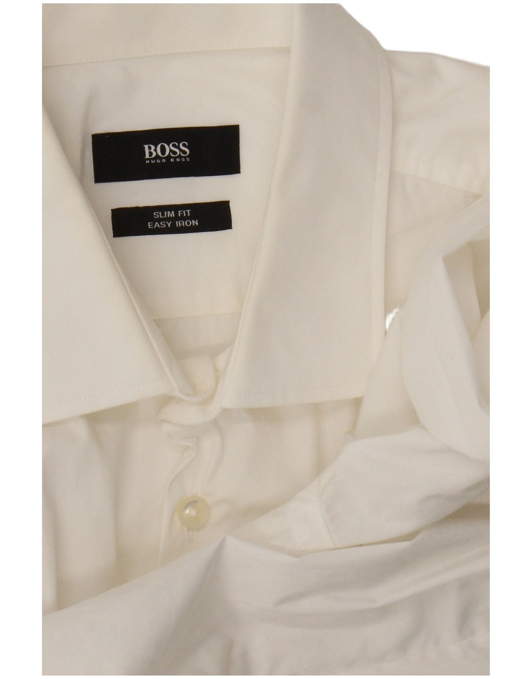 Camicia slim fit da uomo Hugo Boss bianca media