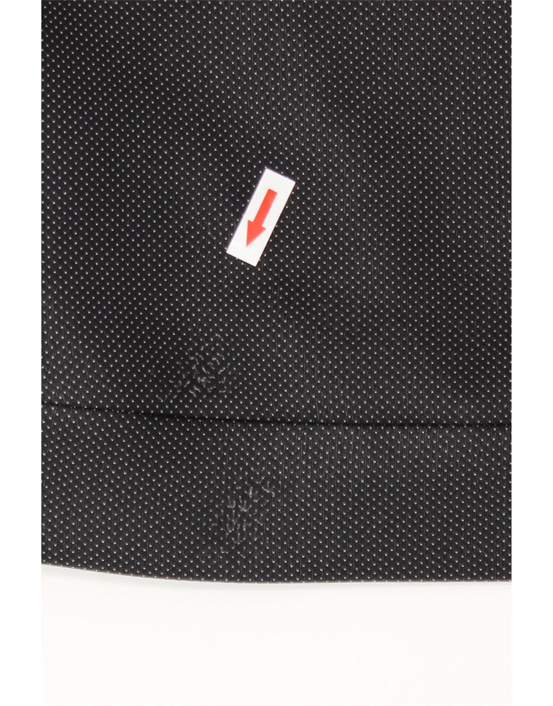 Felpa con cappuccio con zip grafica da uomo Under Armour piccola in poliestere maculato nero