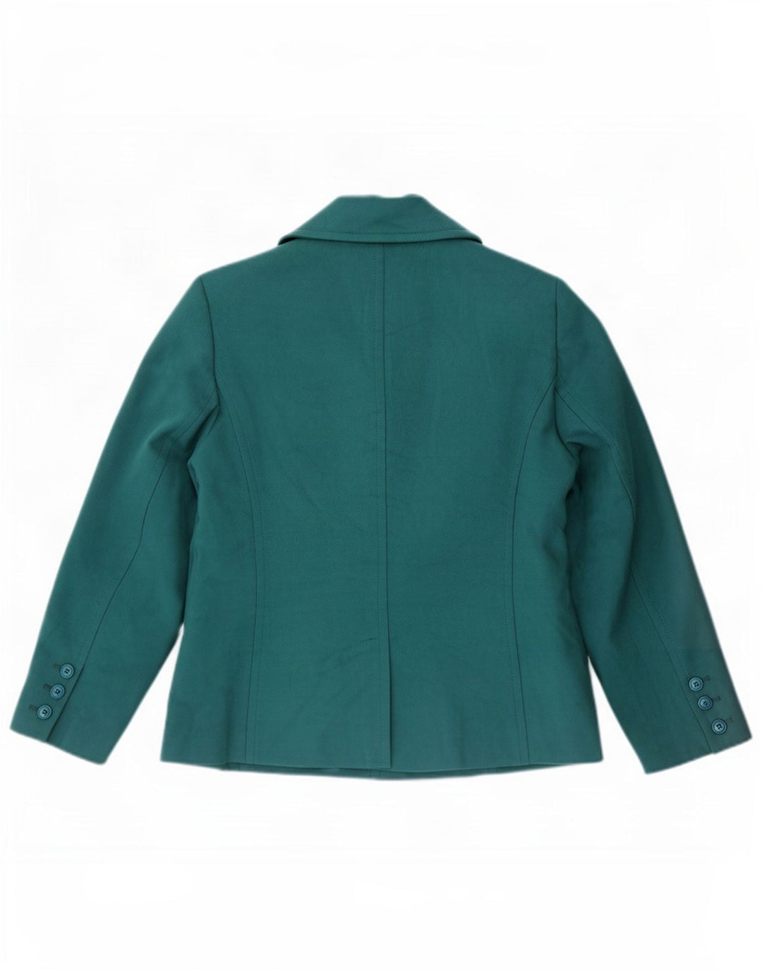 Cappotto da marinaio da donna Marks & Spencer UK 16 grande poliestere verde
