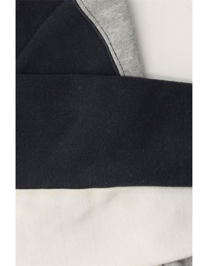 Felpa da uomo CHAMPION Maglia XS in cotone color block grigio