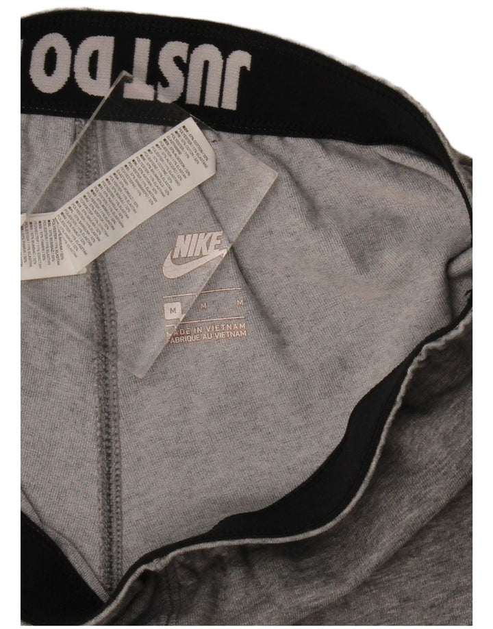Leggings grafici da donna Nike UK 12 cotone screziato grigio medio