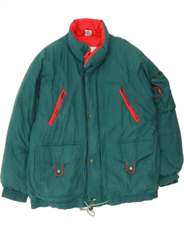 RODEO Mens Windbreaker Jacket IT 56/58 XL Green Cotton Vintage Rodeo and Second-Hand Rodeo from Messina Hembry 