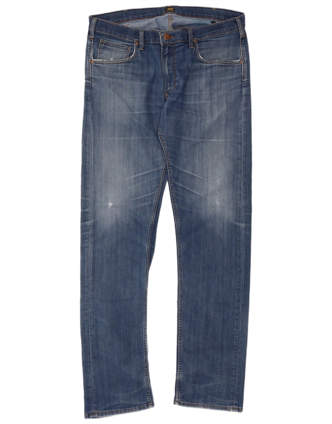 Jeans dritti da uomo Lee W38 L36 cotone blu
